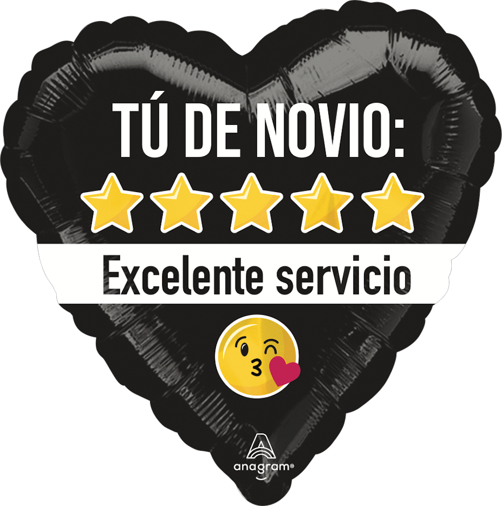 Globo Amor 18 pulgadas helio mod. 41436