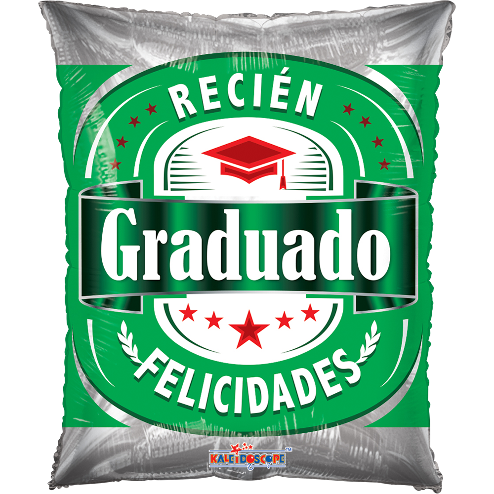 Globo Graduacion Recien Graduado 22 pulgadas