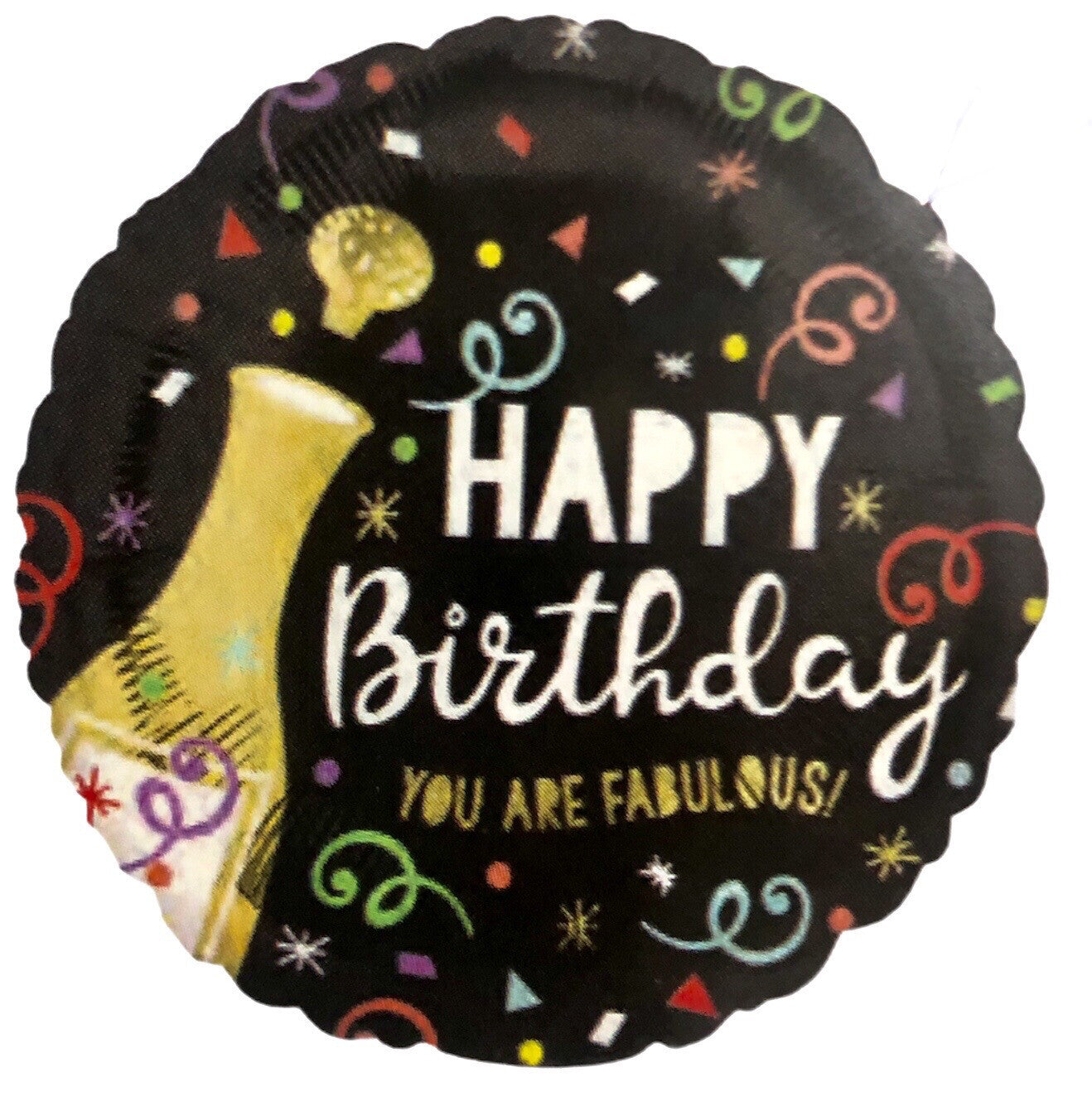 Globo Happy Birthday 18 pulgadas Helio
