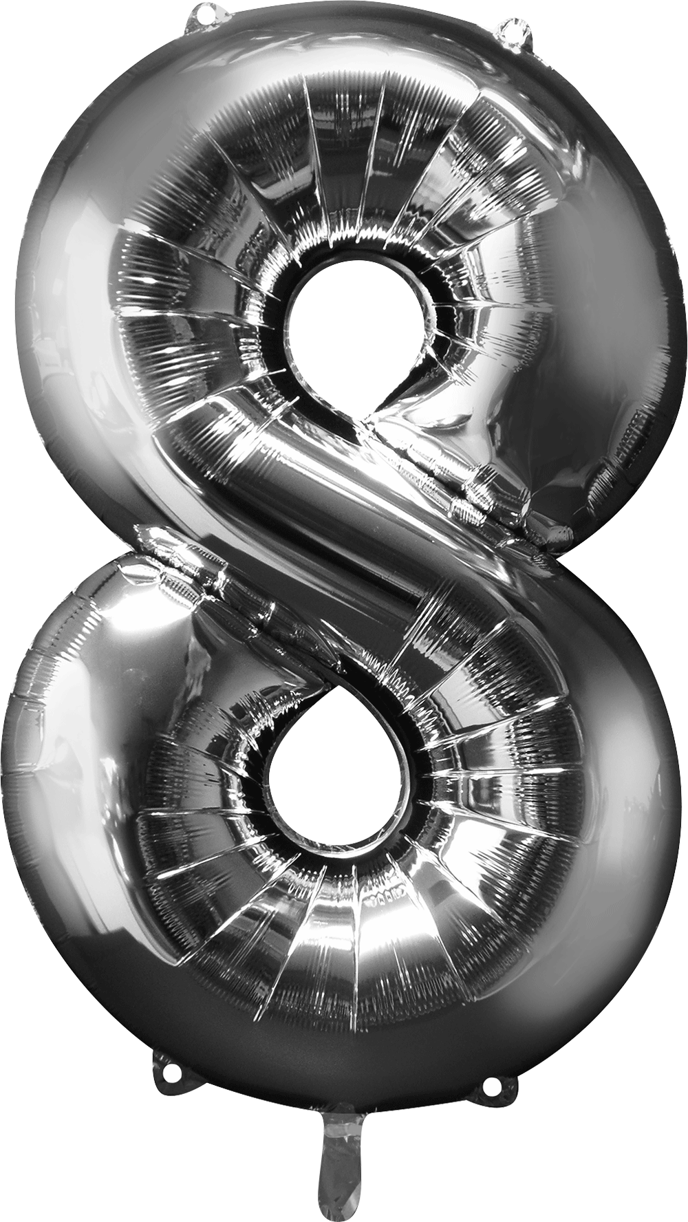 Globo Anagram Numeros 34 pulgadas Color Plata Anagram