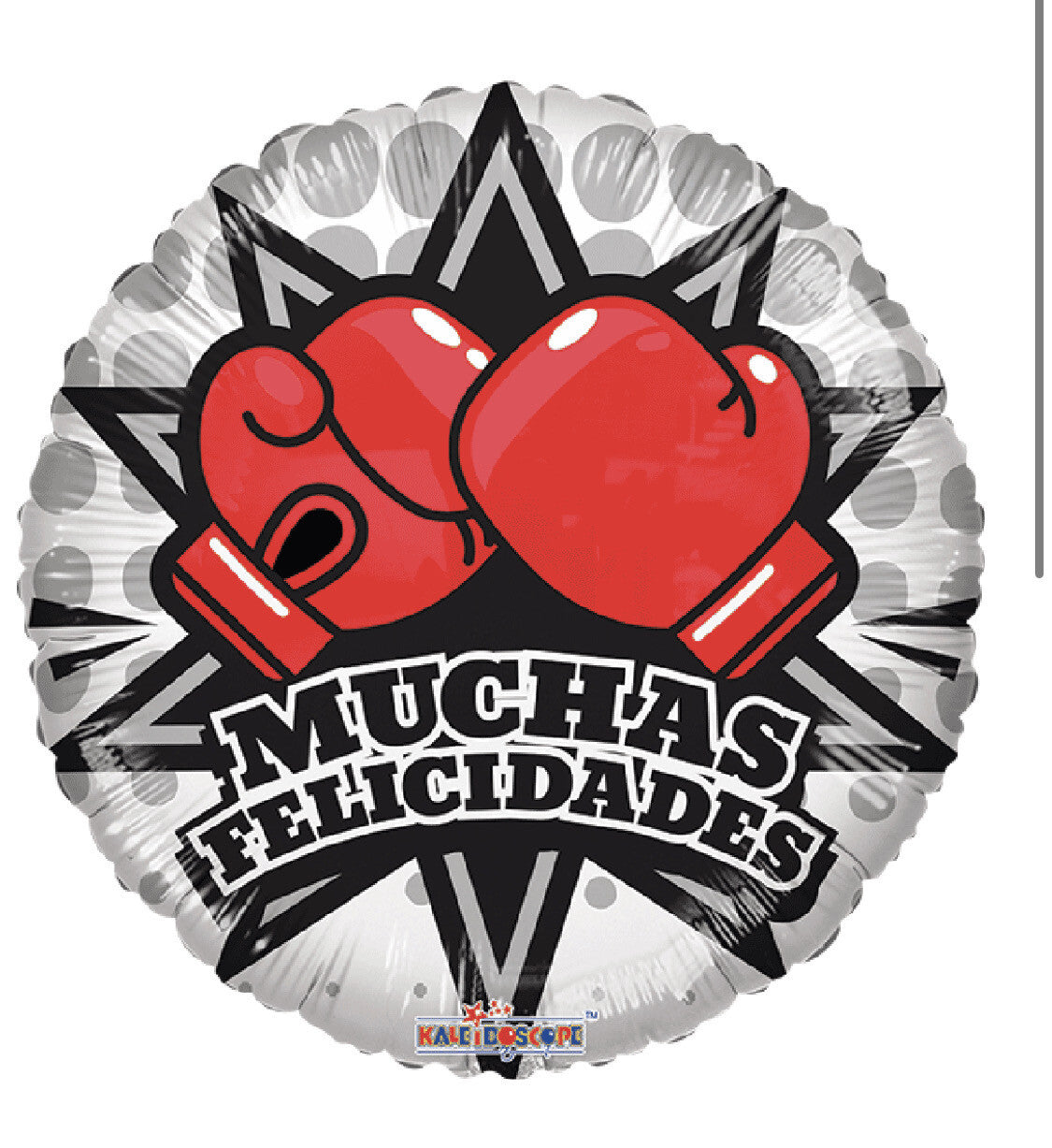 Globo Cumpleaños Muchas felicidades Box 18 pulgadas Helio