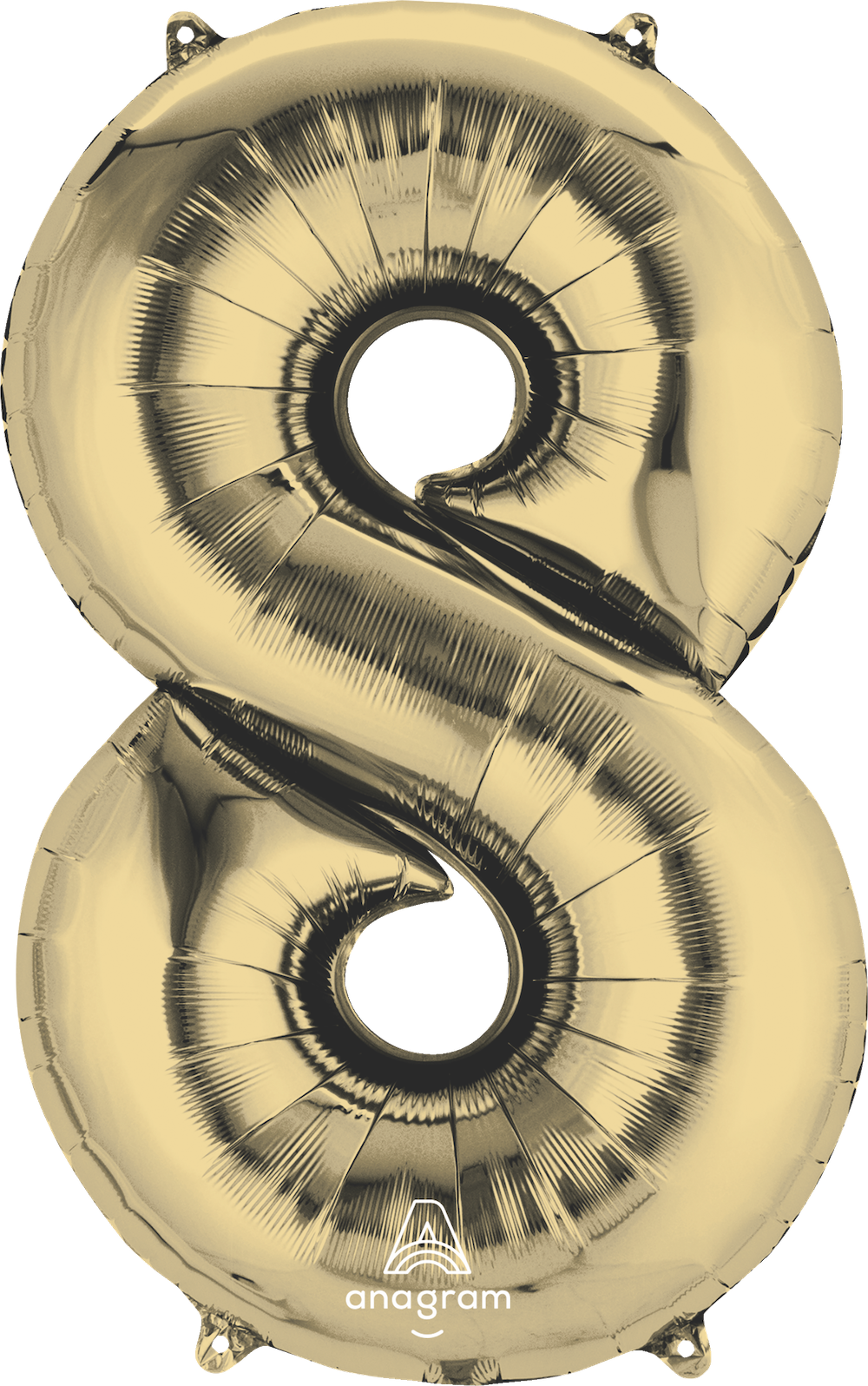 Globo Anagram Numeros 34 pulgadas Color Whitegold Anagram