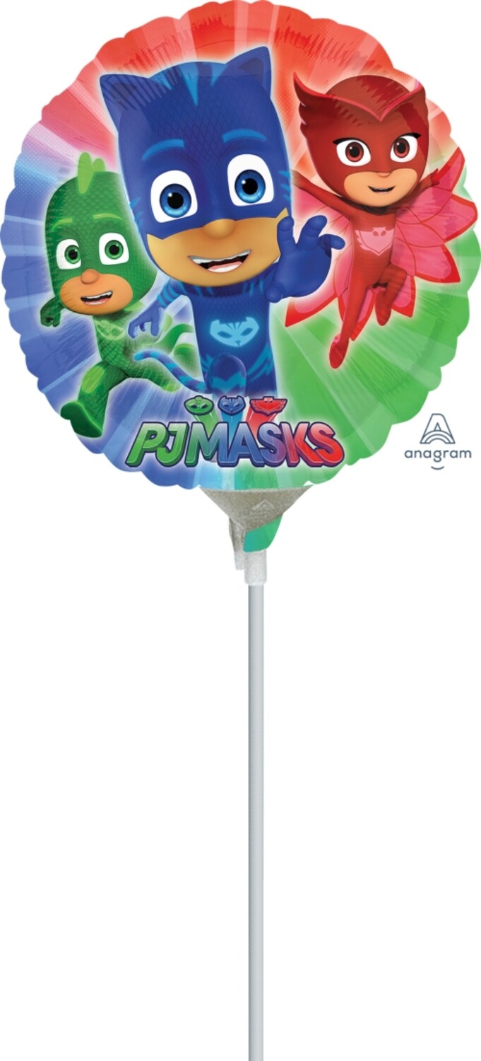 Globo PJ Masks 9 pulgadas centro de mesa