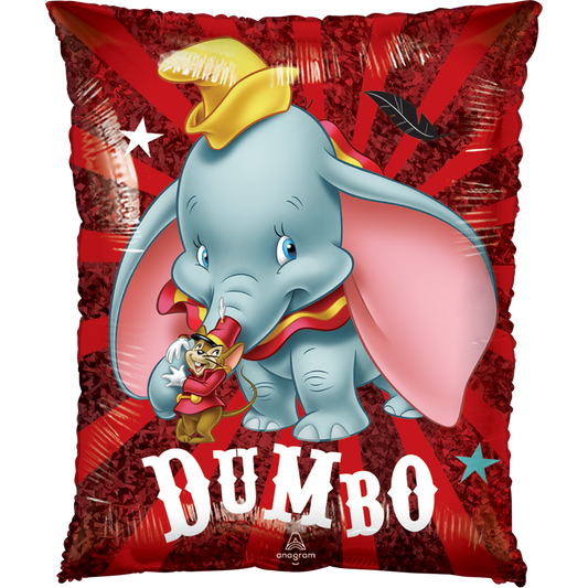 Globo Dumbo Rojo 22 pulgadas