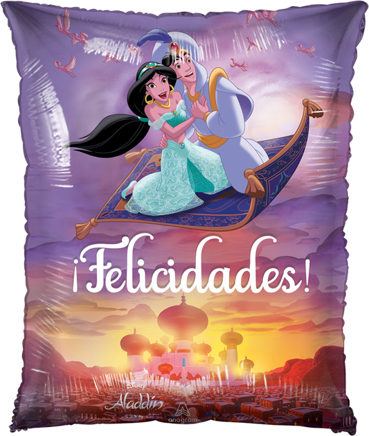 Globo Aladdin Felicidades 22 pulgadas
