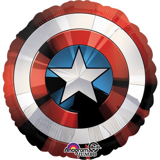 Globo Escudo Capitan America Avengers Supershape