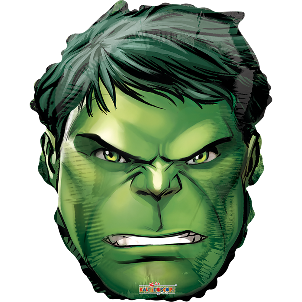 Hulk Face Balloon 18 Inch Helium