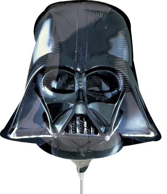 Globo Darth Vader Minishape Centro de mesa 14 pulgadas
