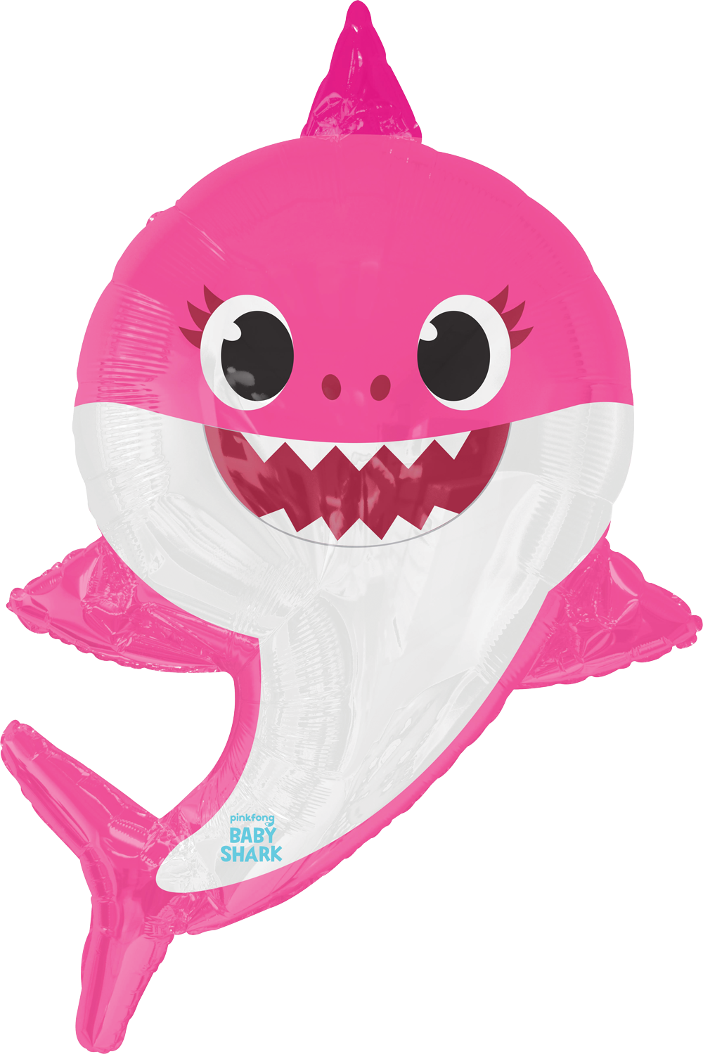 Globo Baby Shark Rosa Supershape