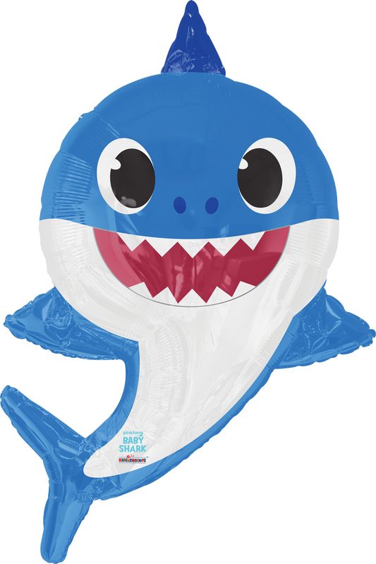 Globo Baby Shark Azul Supershape