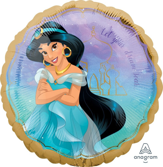 Globo Princesa Jasmine Aladdin 18 pulgadas para helio