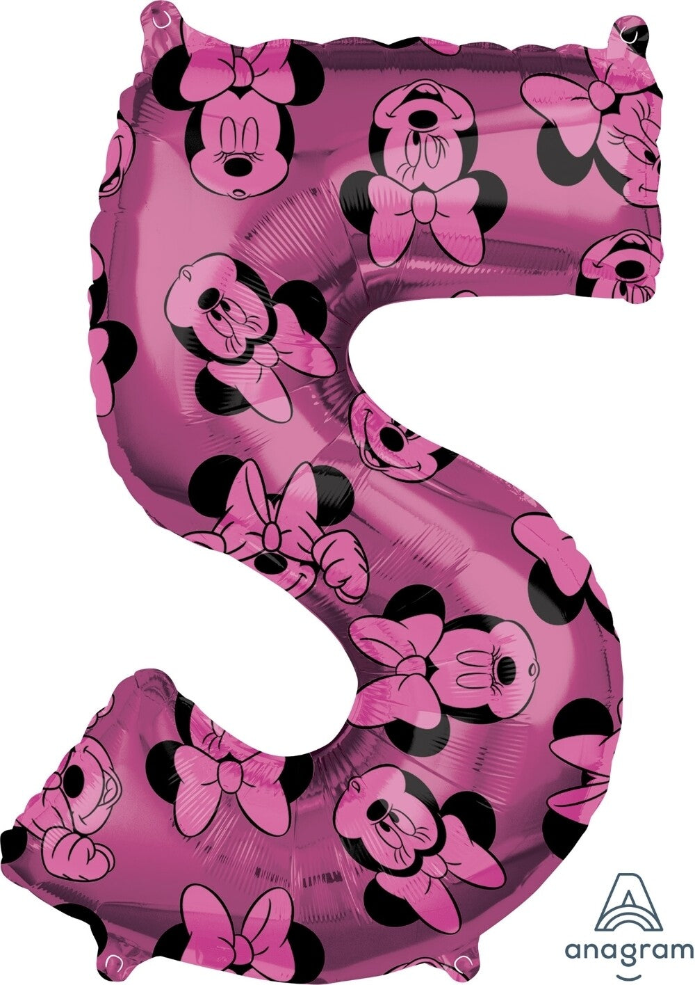 Globo Numero Jumbo Minnie Mouse