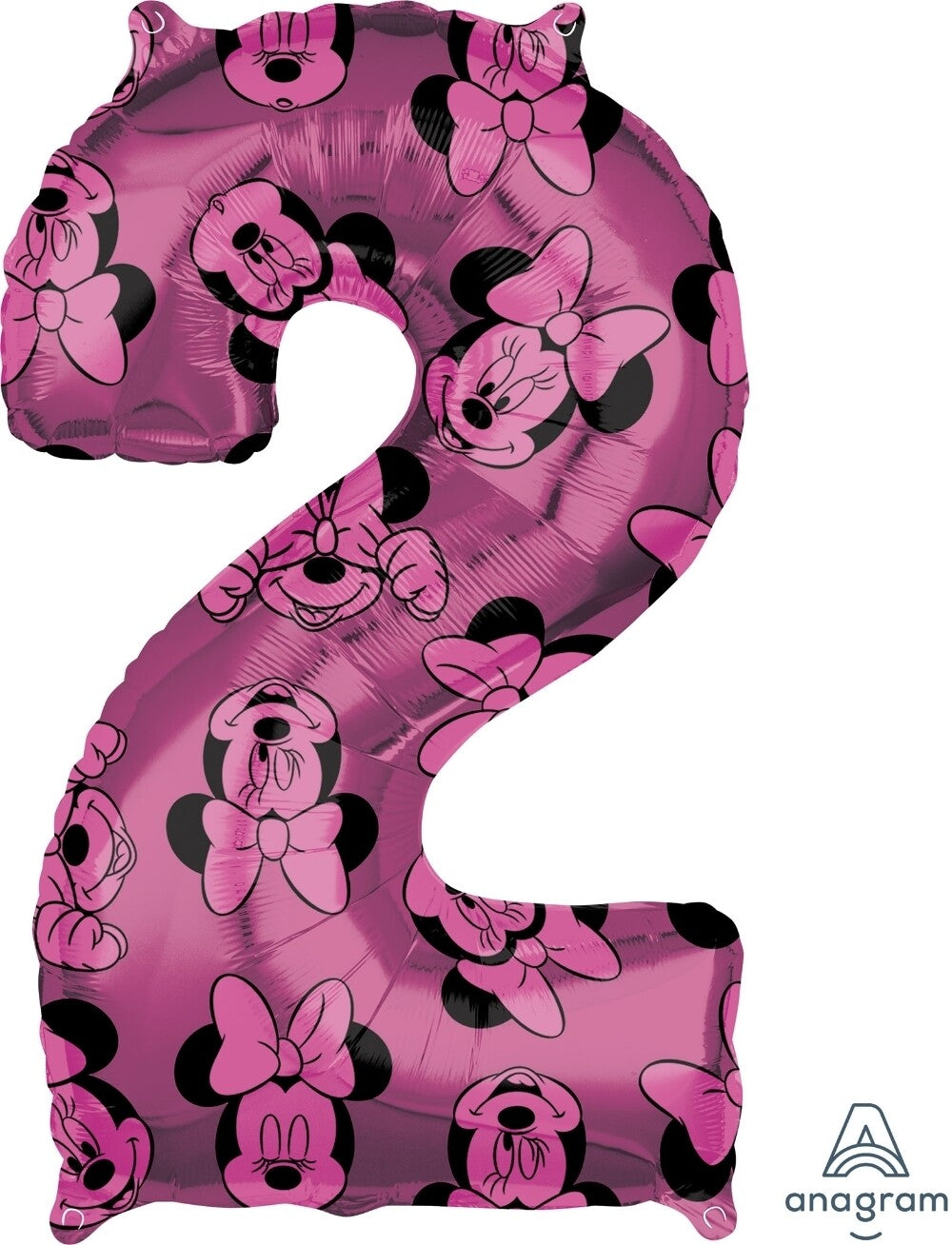 Globo Numero Jumbo Minnie Mouse