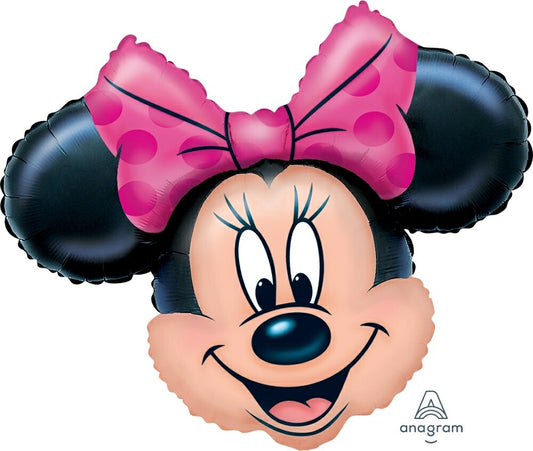 Globo Cabeza Minnie Mouse helio supershape
