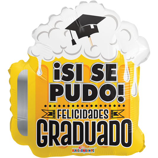 Globo Graduacion Si se pudo! 18 pulgadas