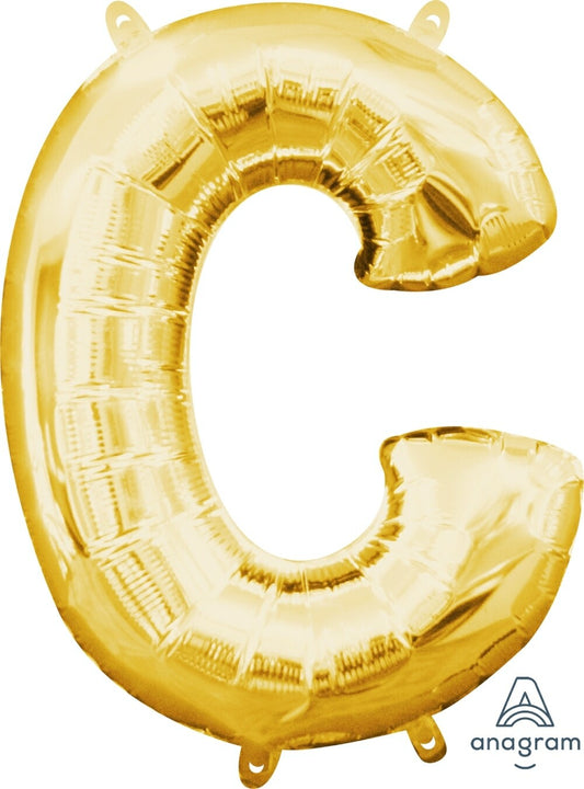 Letra Anagram 14 Pulgadas Oro