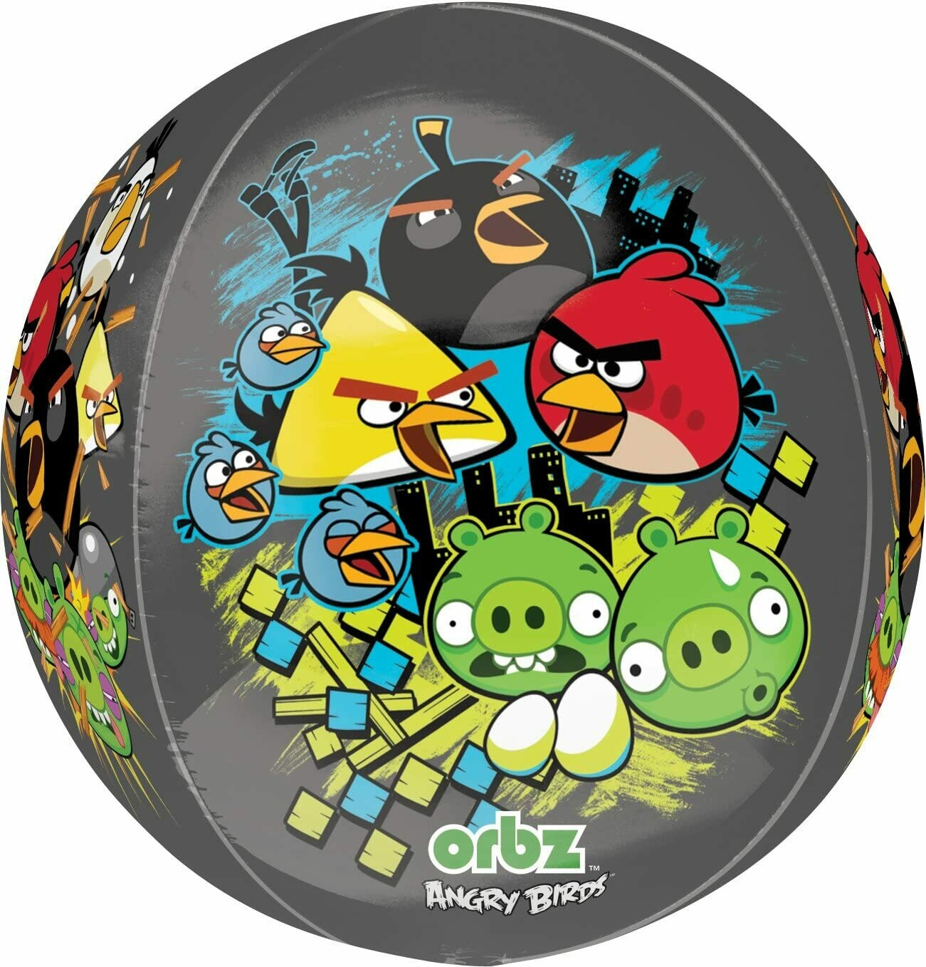 Globo Angry Birds ORBZ 3D Helio