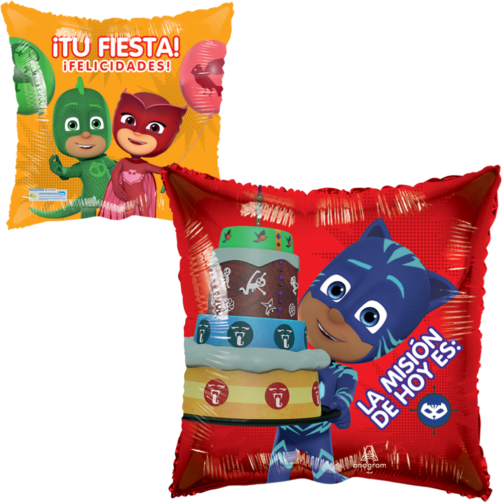 Globo PJ Masks 18 pulgadas helio