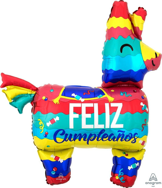 Globo Cumpleaños Supershape Piñata