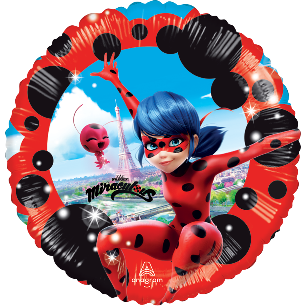 Globo Ladybug 18 pulgadas helio