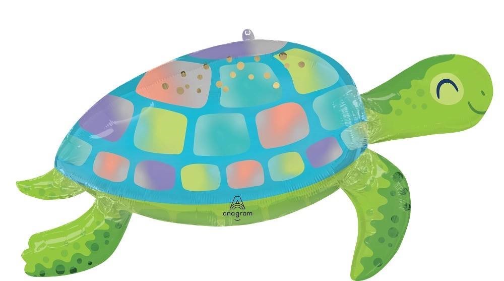 Supershape Helium Turtle Balloon