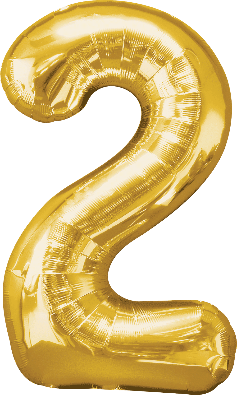 Number Balloon 34 inches Gold Color Anagram