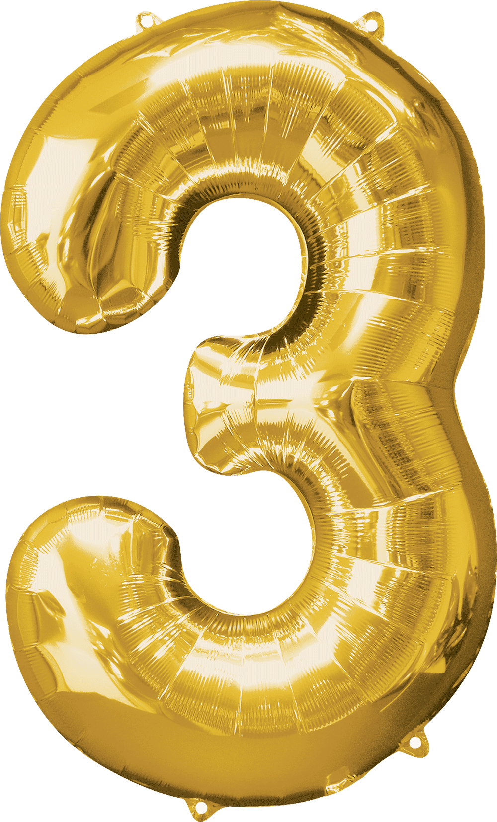 Number Balloon 34 inches Silver Anagram Color