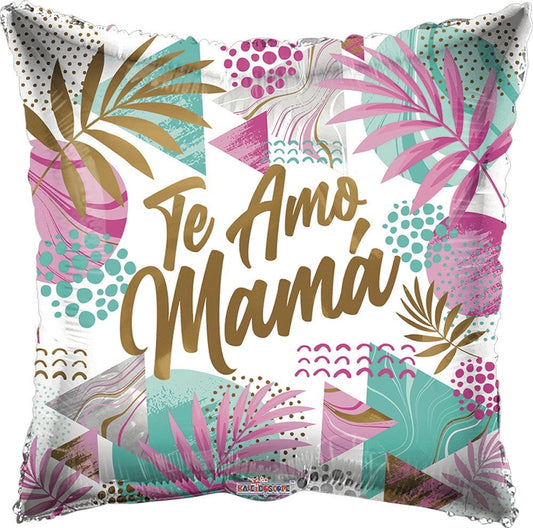 Globo Te Amo Mamá 18 pulgadas Helio