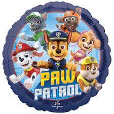 Globo Paw Patrol 18 pulgadas Helio