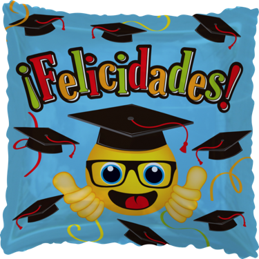 Globo de Graduacion Felicidades! 18 pulgadas