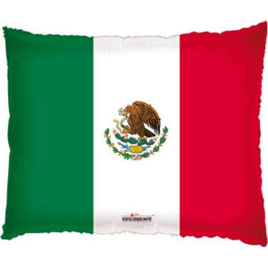 Globo Bandera Mexico 22 pulgadas