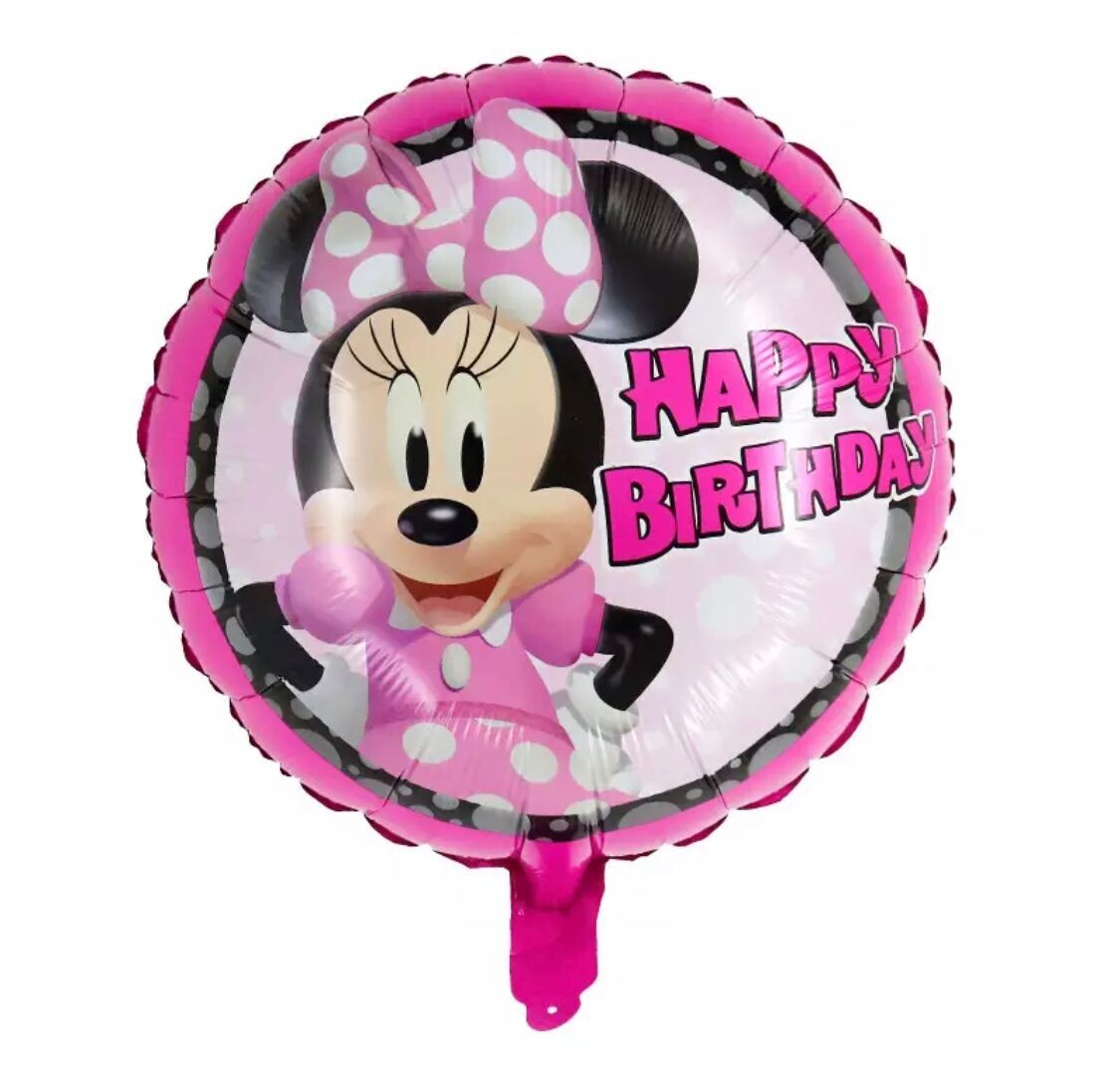 Globo Minnie Mouse Economico 18 pulgadas Helio