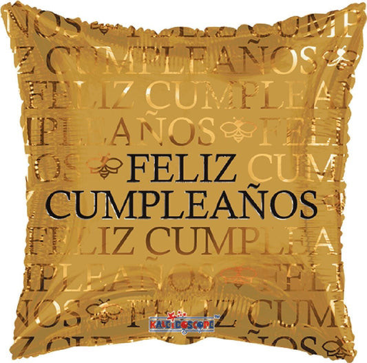 Globo Cumpleaños 18 pulgadas Helio