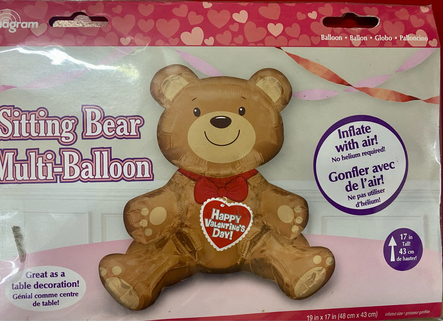 Globo Amor Multi balón Bear