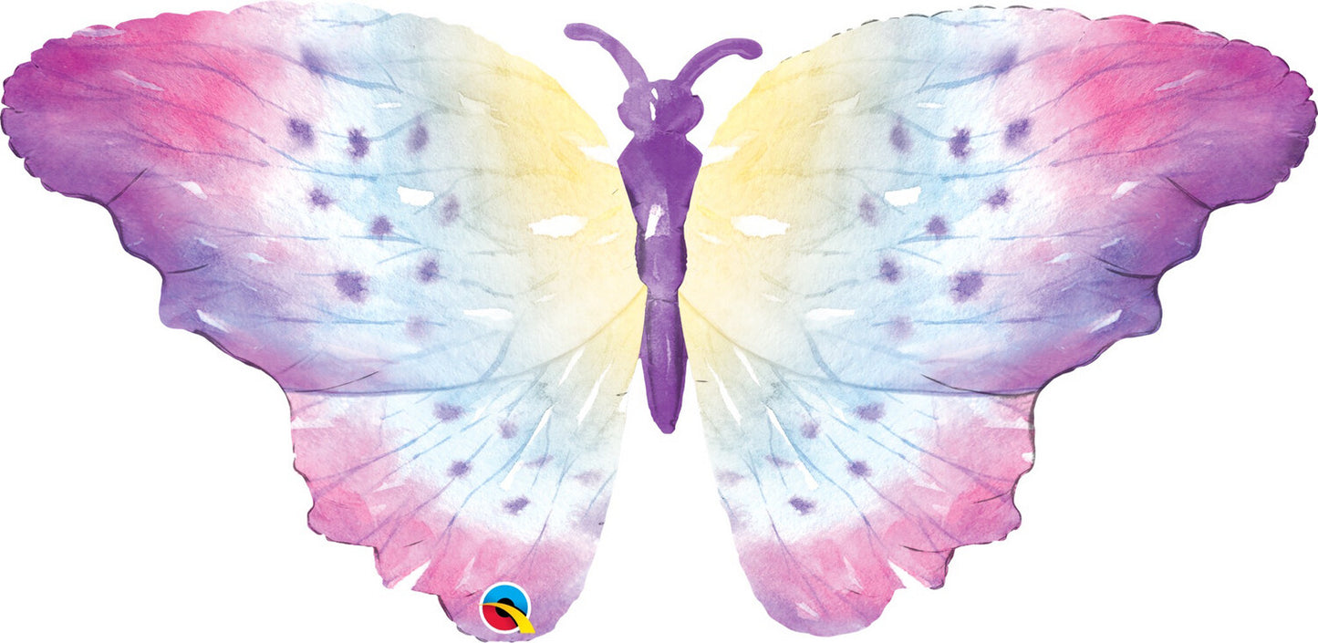 Mariposa Colores Qualatex Supershape Helio