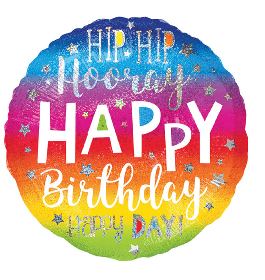 Globo HipHop Hooray 18 pulgadas helio