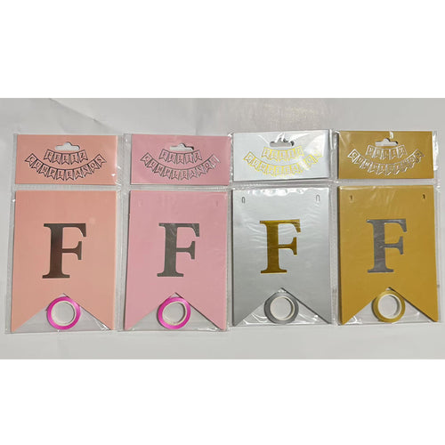 Banners Elegante - Feliz Cumpleaños