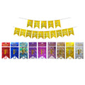 Banners Destellos - Feliz Cumpleaños