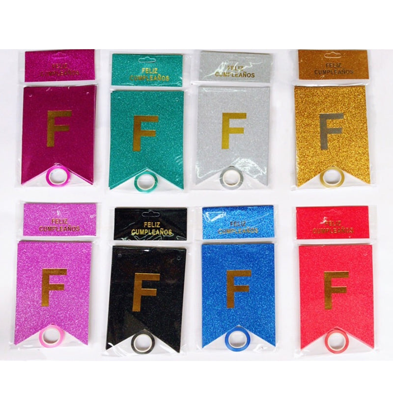 Banner Brillantina - Feliz Cumpleaños