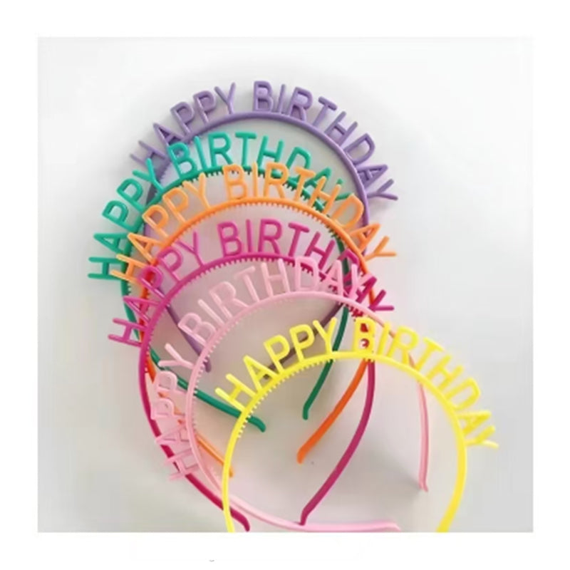 Diademas Happy Birthday