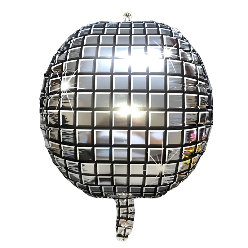 Globo Orbz Disco Plata