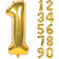 Número 40" Oro
