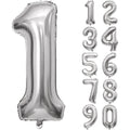 Número 32" Plata