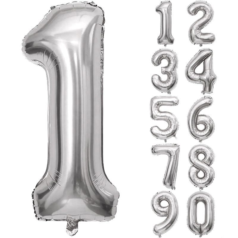 Número 32" Plata