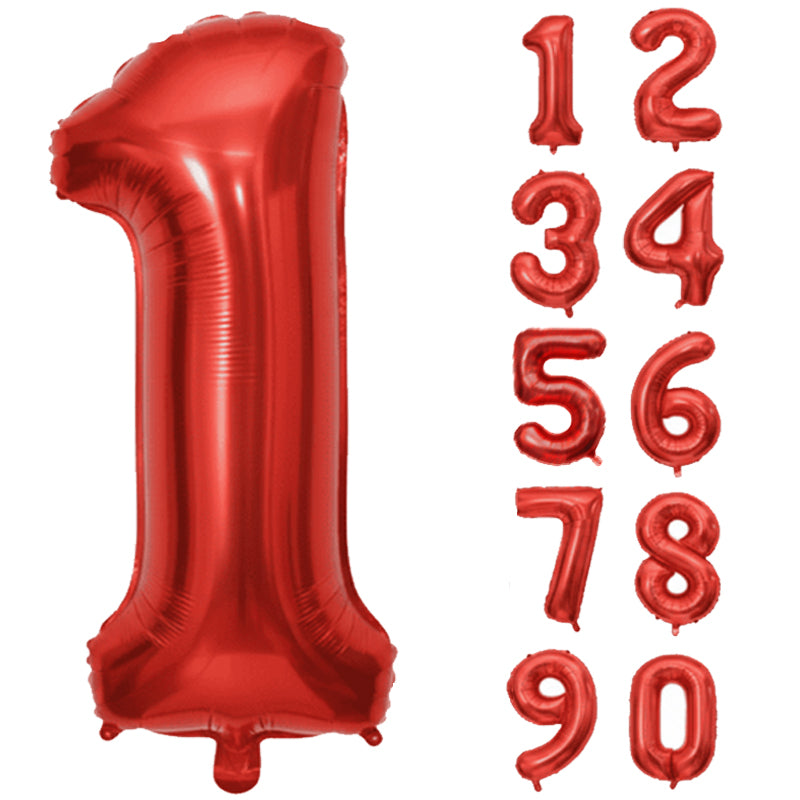 Número 32" Rojo