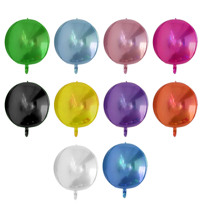 Paq. 100 Globos Orbz Colores Surtidos