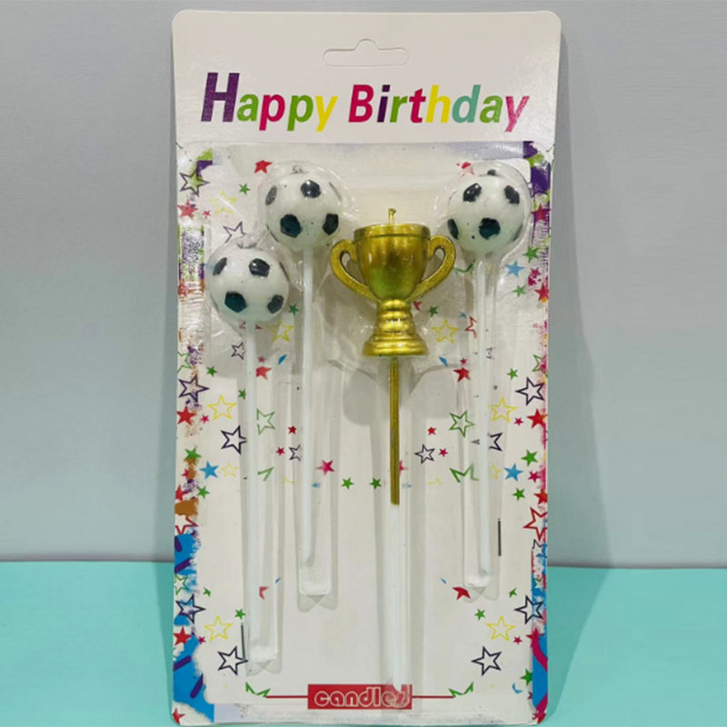 Vela Fútbol Pelota y Trofeo