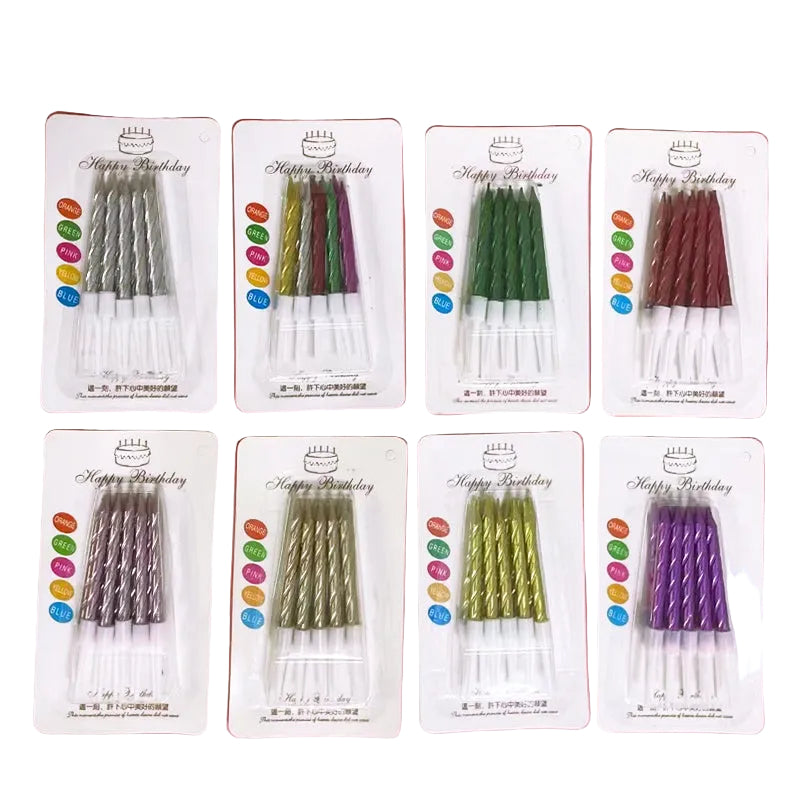 Vela Espiral Colores