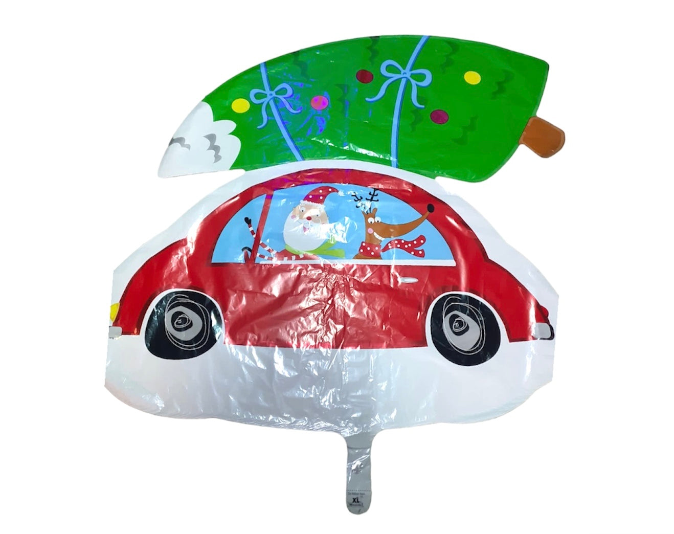 Globo Navidad Jumbo 86 cm alto helio