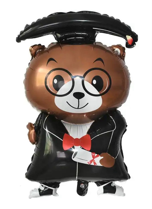 Graduation Balloon Bear 14 Inch Centerpiece